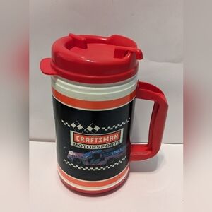Craftsman Motorsports Racing Whirley Insulated Jug Travel Mug Made In USA